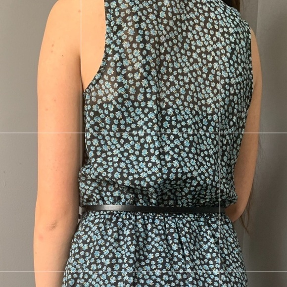 Xhiliration Belted Floral Dress - Picture 3 of 6